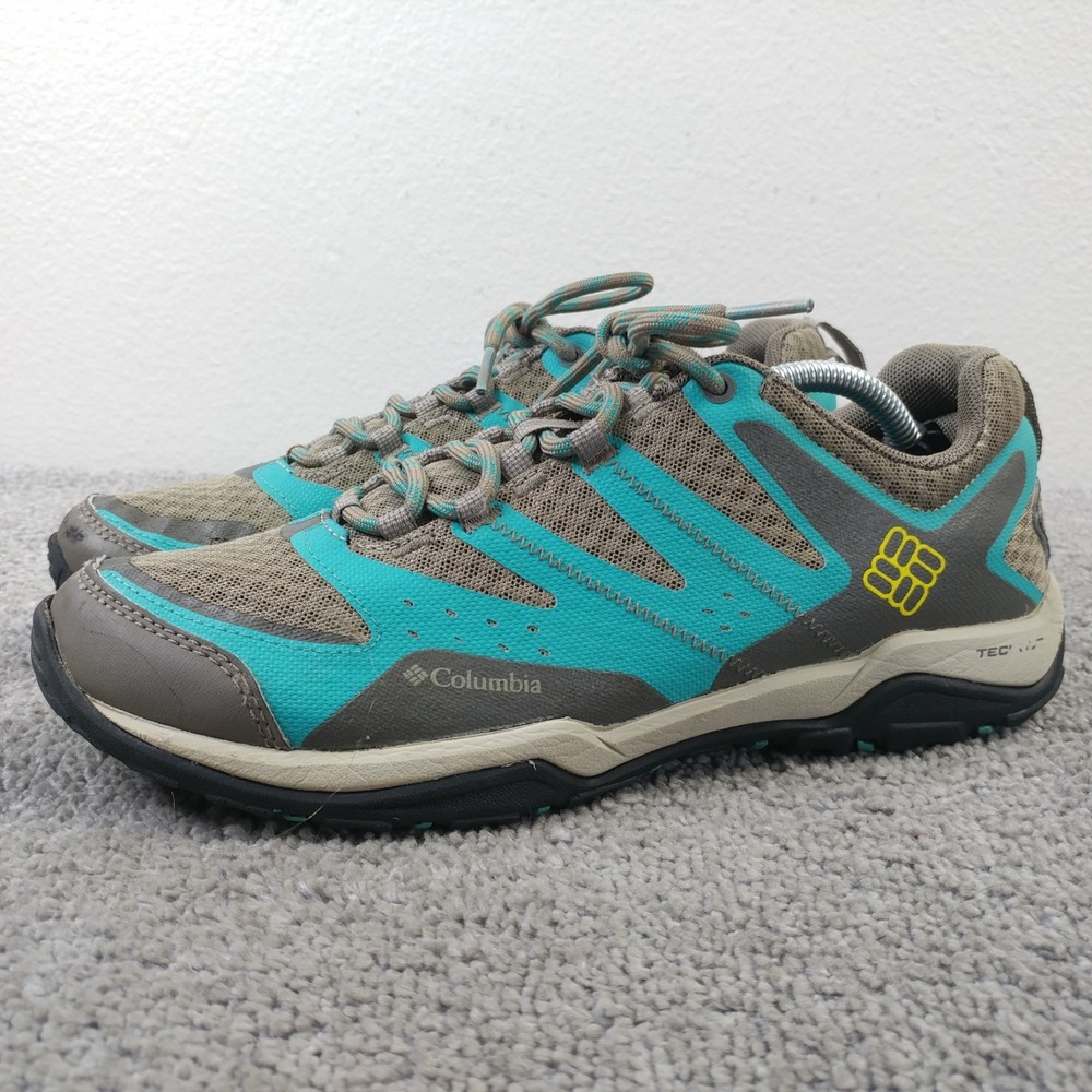 Columbia Peakfreak XCRSN Trail Womens Size 9 Shoes Blue Gray Sneakers BL3928-354